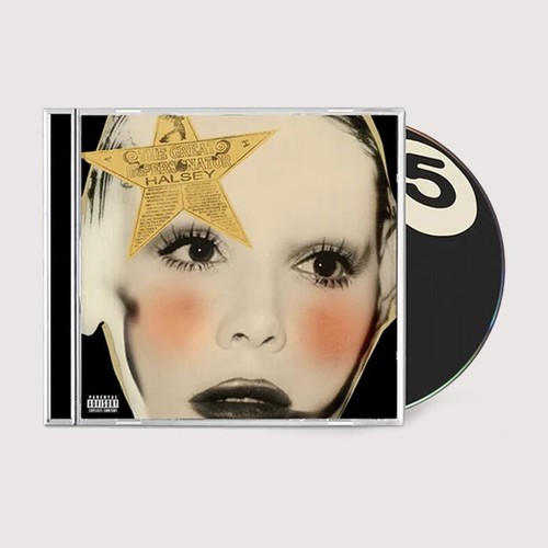 Halsey - The Great Impersonator CD with 90's Signed Autographed Insert - Foto 3 di 3