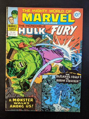 The Mighty World of Marvel Comic #260 September 21st 1977, Marvel UK