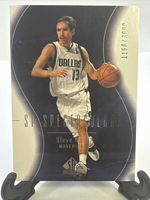 2003-04 SP Authentic SP Spectaculars /3999 Steve Nash #120 HOF