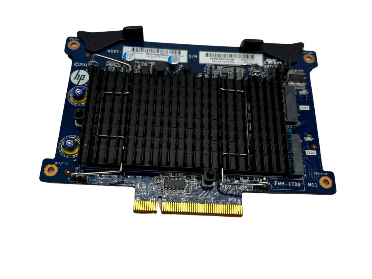 HP 933576-001 Turbo Drive Dual M.2 SSD Adapter HP Z8 G4 HP 933576-001 Turbo Drive Dual M.2 SSD Adapter HP Z8 G4