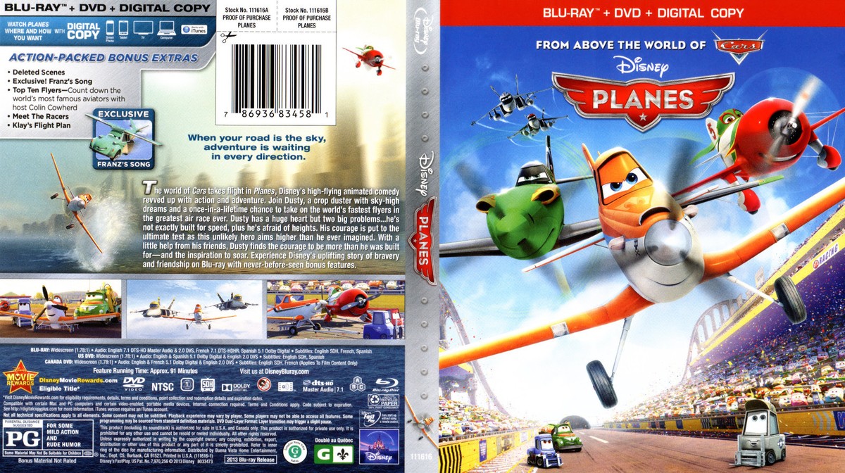 新品 プレーンズ1、2 Blu-ray+DVD プレーンズ｜ブルーレイ・DVD・デジタル配信｜ディズニー公式