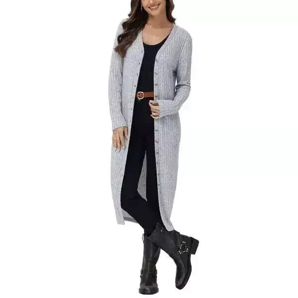 frye ladies' duster cardigan dress Frye Women's Duster Cardigan Dress, Heather Gray - NWT