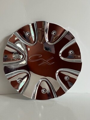 1 CX Aftermarket Wheels Chrome Center Cap Part# NONE Stock# 1376 | eBay