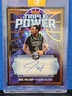 2025-26 Topps Three - Triple Power Autographs Bronze Jrue Holiday /25 (AU)