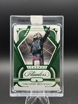 2024 Panini Flawless WWE The Fiend BRAY WYATT Diamond Gem #d /5 Sealed