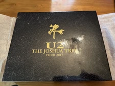 Limited Edition U2 Joshua Tree 2017 Tour VIP Commemorative Book with Harmonica