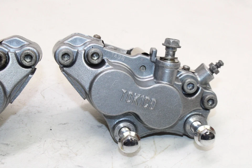 Kawasaki Ninja ZX6R ZX600F 1995 OEM pinza de freno delantera derecha izquierda par de pinzas Foto 3 de 4