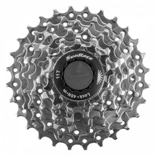Sunrace CS-M63 11-28T 7-Speed Nickel Steel Cassette with Super Fluid Drive