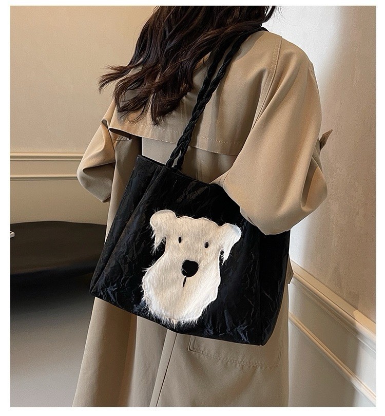 Scottie Dog Crossbody Bag Shoulder Messenger Tote Bag