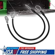 2X Tailgate Cable M159508 for John Deere Gator XUV 625i XUV 825i HPX615E HPX815E