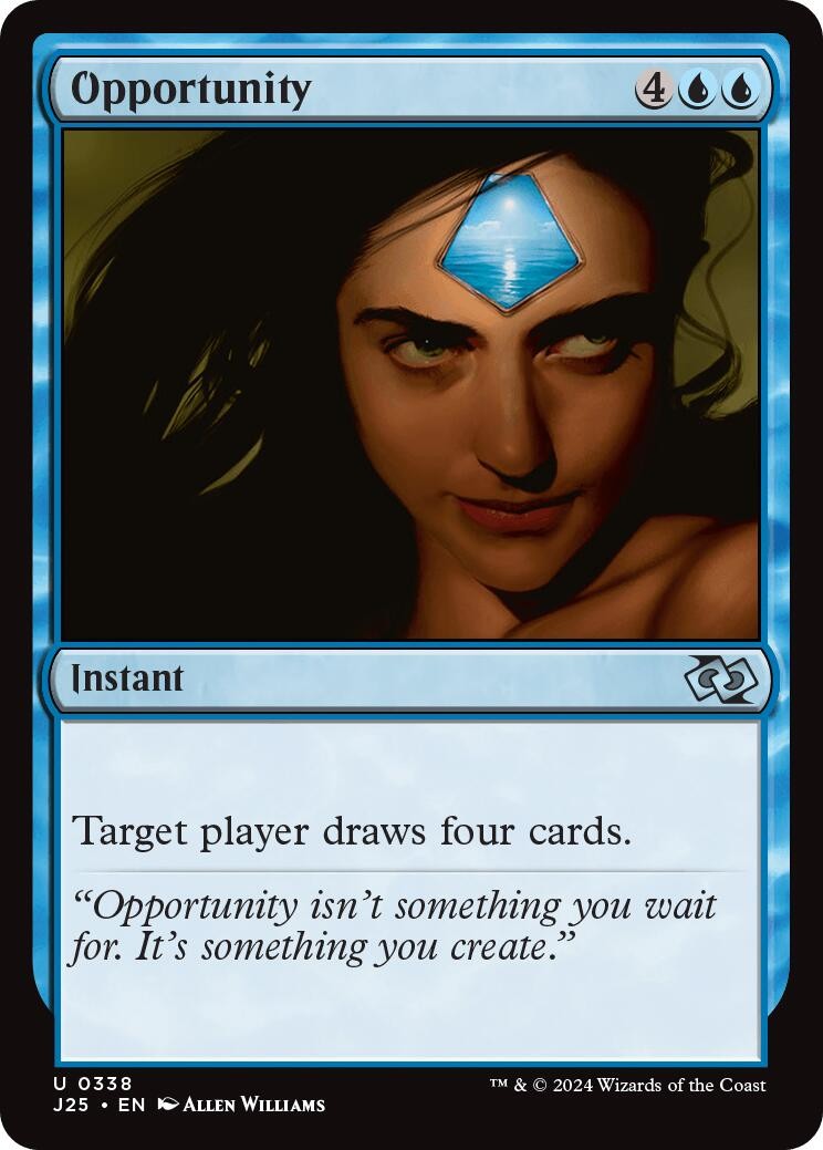 Opportunity [J25 - 338] Uncommon NM Foundations Jumpstart