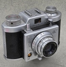 Samoca 35 III 35mm Film Camera Ezumar F3.5 50mm Lens Vintage 50s Made In JAPAN
