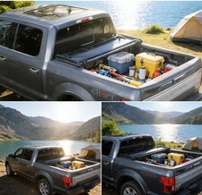 Soft Tri-Fold Tonneau Cover FOR 09-26 Dodge R...