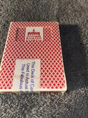 Vintage Casino Card Deck Ramada Express Sealed In Excellent Condition