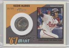 2016 Heritage Minor League Edition '67 Mint Relics Nickel 39/99 Ozzie Albies b4d
