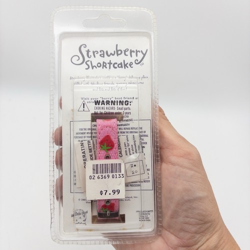 Reloj Pulsera Digital Strawberry Shortcake Niña Mujer NUEVO DE COLECCIÓN 2003 - Imagen 2 de 5