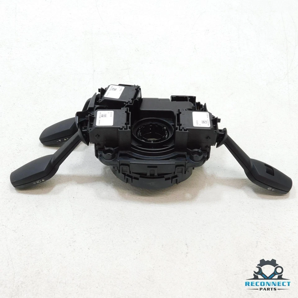 07-13 Conjunto de interruptor de limpiaparabrisas de columna de dirección delantera izquierda BMW 335i OEM Foto 3 de 4