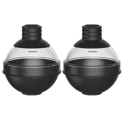 2x Eishockeyform Silikon Eisform für Cocktails Easy Demold Eis Silikon6860