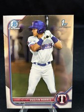 Dustin Harris 2022 Bowman Chrome Prospects RC # BCP-119