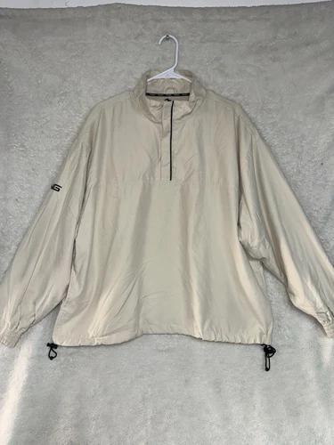 OFF WHITE Giacca Ping Uomo Grande Logo 1 4 Zip Off Bianco