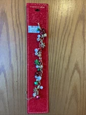 Macy’s Holiday Lane jingle bell charm bracelet