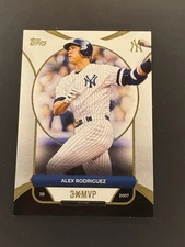 2025 Topps Welcome to the Club "3X MVP" Alex Rodriguez #12 New York Yankees