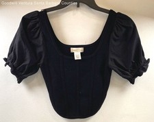 Altar'd State Women's Black Corset Top Size Small