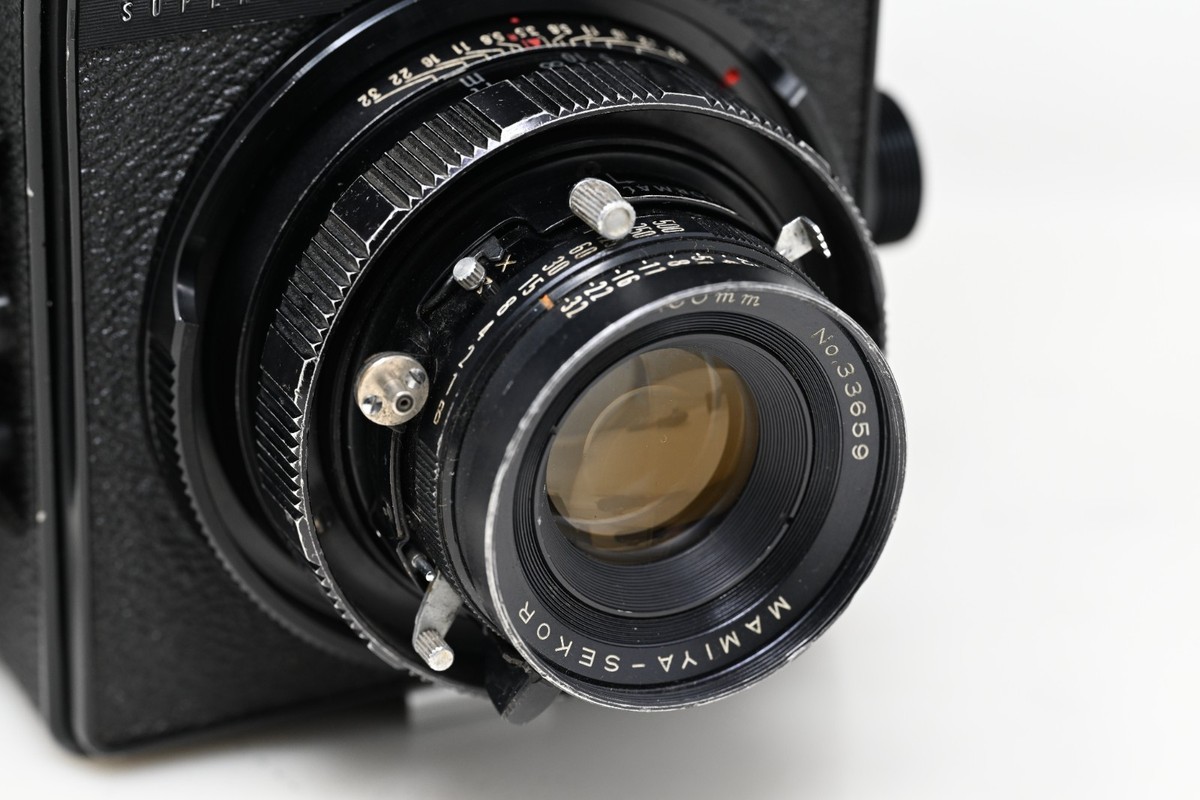 Mamiya Press Super 23 Film Camera + Sekor 100mm mm F/3.5 + 6×7