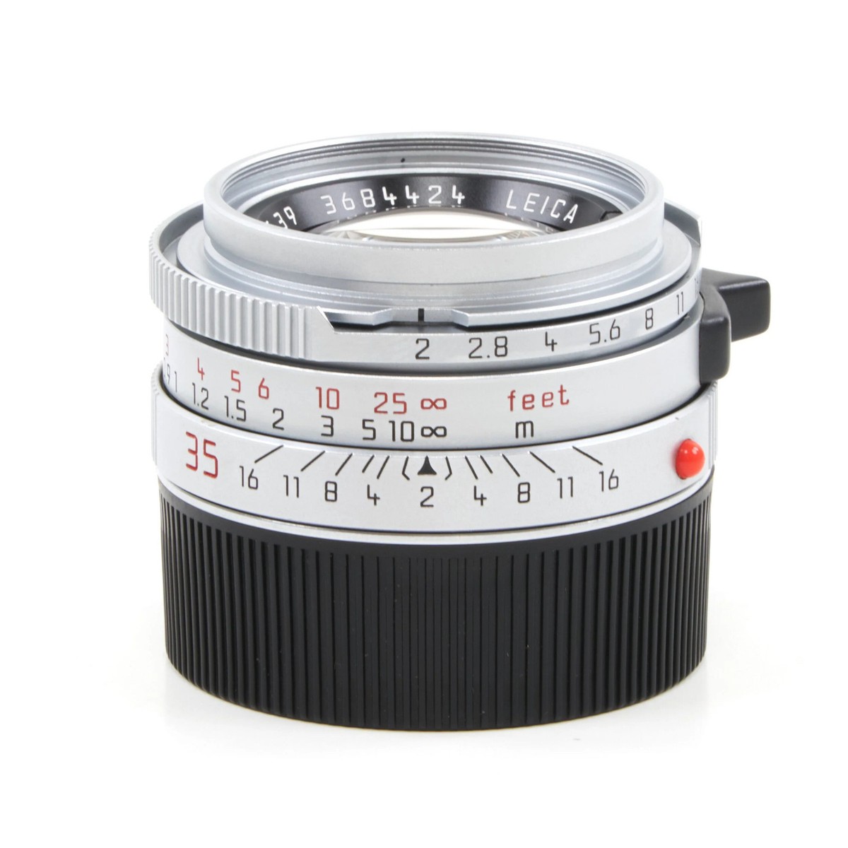 LEICA 35MM F2 SUMMICRON-M SILVER 4TH VERSION KING OF BOKEH
