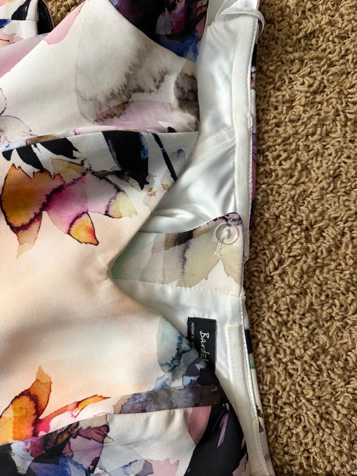 New Bardot women’s size 8 floral printed 2 pieces skirt dress