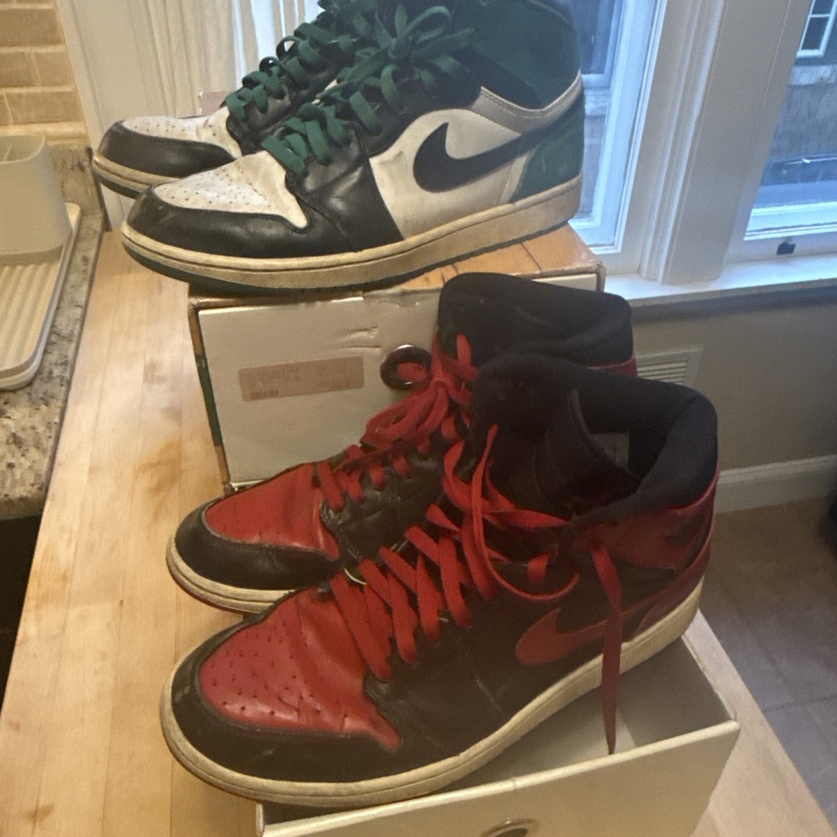 Air Jordan 1 Retro DMP High Bulls Celtics Pack with Box | eBay