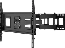 Best Buy essentials- Full Motion TV Wall Mount for 4784" TVs - Black
