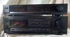 Sony TA-AX401 Integrated Amp 135 Watts/Ch and Matching ST- JX401 Tuner