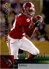 Upper Deck Rashad Johnson Arizona Cardinals Football Card