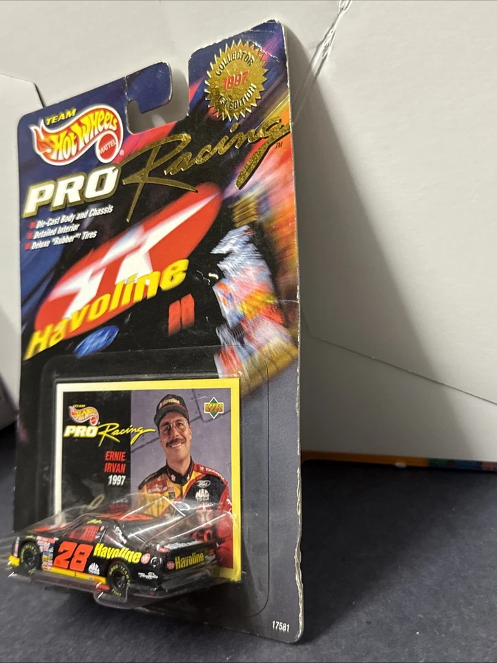 Ernie Irvan #28 Havoline 1997 1:64 NASCAR Hot Wheels Pro Racing diecast nuevo Foto 3 de 4