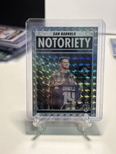 2025 Panini Mosaic - Notoriety Sam Darnold #9 Mosaic Prizm Great Card 