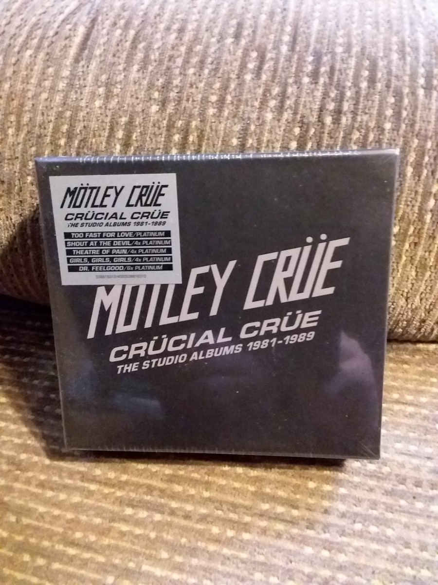 Crucial Crue: the Studio Albums 1981-1989 by Motley Crue (CD, 2023