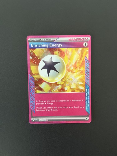 Pokemon Enriching Energy Surging Sparks #191/191 ACE SPEC Rare Holofoil English