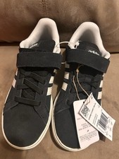 adidas Grand Court 00s EL Black/White Hook Loop Unisex Kids US 2 JP5896