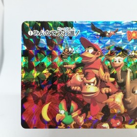 1 A Grand March Diddy Kong SUPER Donkey Gong CARD Nintendo Japan SNES NES GAME