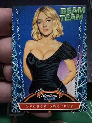 #ad #ad Sydney Sweeney Beam CUSTOM Vector Trading Card $3.00