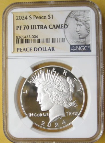 2024-S Peace Dollar NGC PF70 Ultra Cameo - Take a Look