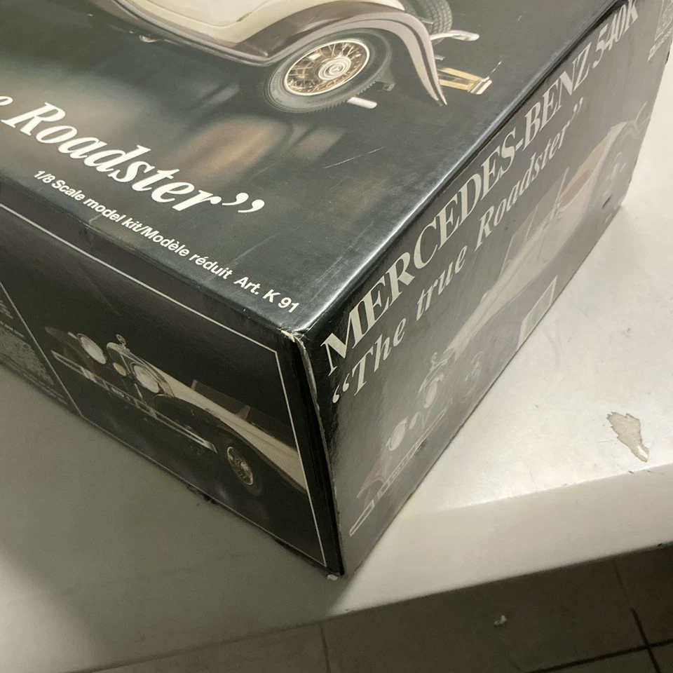 Pocher MERCEDES BENZ 540K ‘La Vera Roadster’-NUOVA PERFETTA-Kit Da Montare K 91 - Immagine 4 di 4