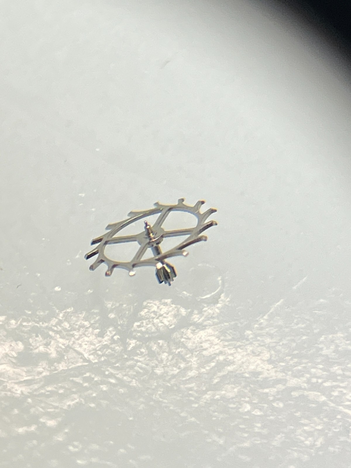 Roue d'échappement et ancre 705 d'origine pour calibre AS 1298 Automatique