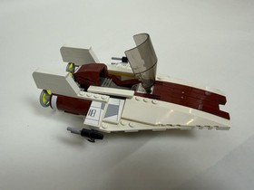pre-built LEGO Star Wars A-wing Starfighter (set 75003) Missing Mini Figures