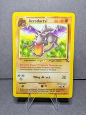 aerodactyl pokemon card 16 62 Pokemon - Fossil - Aerodactyl main image 1