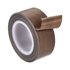 Heat Resistant Tape High Temperature PTFE Film Adhesive 25mm W 10m 33ft L Brown