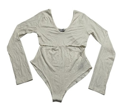 Adika Cutout Bodysuit in White