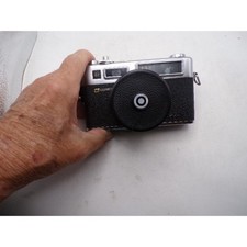 Yashica Electro 35 Rangefinder Camera Color-Yashinon DX 45mm f1.7 Lens Cycles OK