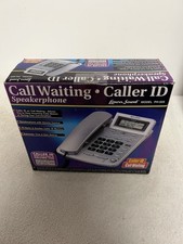 Lenoxx Sound Telephone Model PH-559 White Caller ID NEW FACTORY SEALED